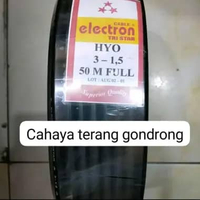 kabel electron/kabel serabut 3x1.5 HYO 1 roll 50 meter full