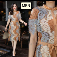 Dress Brokat Hokky Premium