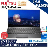 Fujitsu 富士通U94/A-Deluxe II(i7-1360P/32G/2TB PCIe/Win11P)
