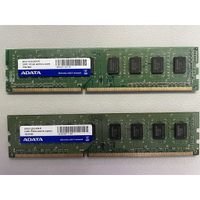 ADATA 威剛 二手 桌上型電腦 記憶體模組 RAM 4GB DDR3-1333 雙面顆粒 只有2支