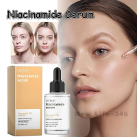 Serum niacinamide 30ml, lembut dan licin, mencerahkan kulit, melembapkan, menyuburkan dalam, pati ku