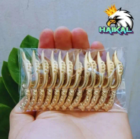 ISI 12 PIN Kujang bros aksesoris hiasan songkok peci kopiah fashion tambahan pin kujang gold motif t