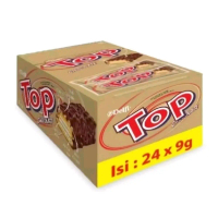 Delfi TOP Wafer Coklat 1 box isi 24pcs
