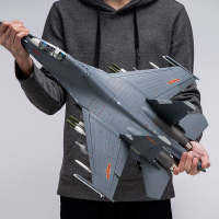 玩具模型 1:72殲16戰斗機模型合金仿真飛機訓練教具軍事航模48比例擺件玩具-快速出貨