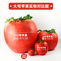 47cmX 45cm Simulate Large Apples Fruit Model Large Apple Display Props of Foam Fruit Store Artificial Fruits