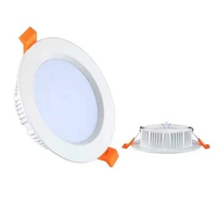 Heat Dissipation And High Color Rendering Trichromatic Dimming Recessed Led Downlights