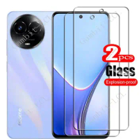 2PCS FOR Realme 11x 5G 6.72" Tempered Glass Protective ON Realme11x Realme11 11 Narzo 60x Narzo60x Screen Protector Film Cover
