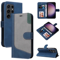 For Samsung S23 S22 S21 S20 FE 5G Flip Leather Book Funda For Samsung Galaxy S23 Ultra S22 S 21 20 S10 Plus Note 10 Lite Case