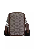 Coach Stanton Crossbody In Signature Jacquard Oak/Maple CH097