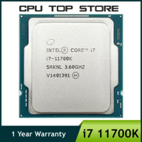 Intel Core i7 11700K 3.6GHz 8-cores 16-threaded 125W LGA 1200 CPU Processor