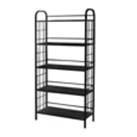 ชั้นวางของ 5 ชั้น แน็กส์ เฟอร์นิชิ่ง NF-524A สีขาว 30.5x58.5x158.5 ซม.