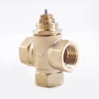 3 way valve DN25 for electric motorized valve 1" water mixing valve