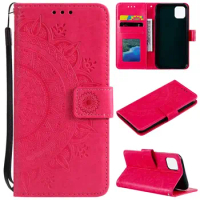 Printed Flower PU Leather Wallet Flip Case Cover with Card Holders Stand Magnetic for Samsung S23 S22 S21 A54 A34 A24 A14 A04S