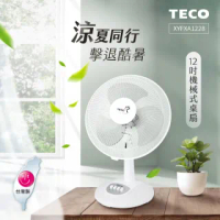 【TECO 東元】TV直播熱銷12吋機械式桌扇/風扇(XYFXA1228)