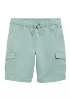 MANGO KIDS Cargo Pockets Bermuda Shorts