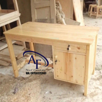 Meja Kantor Meja Belajar Full Pernis