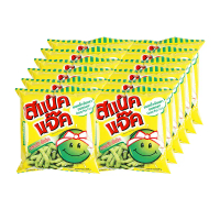 [พร้อมส่ง] [COD] Snackjack Green Pea Snack Original 17 g X 12 Bags. Snackjack Crispy Green Pea Snack