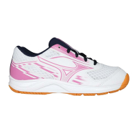 MIZUNO CROSSMATCH SMASH 女桌球鞋-訓練 運動 81GA253002 白粉紅