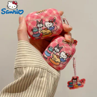 New Cute Sanrio Hello Kitty Airpods Case For Airpods 1 2 3 Generation Pro Pro2 Trendy Shell Wireless Blutooth Cover For Airpods