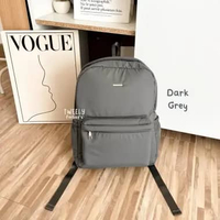 Tweelyforbag Jessy Backpack (Laptop 12inch) Tas Ransel Wanita Dark Grey