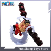 20.5cm One Piece Anime Figure GK Monkey D Luffy Gear Fourth Bounceman Statue Pvc Action Figurine Collection Model Toy Gift