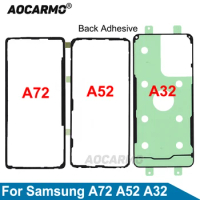 Aocarmo For Samsung Galaxy A32 A42 A52 A53 5G A54 A72 Rear Door Back Cover Adhesive Sticker Glue