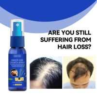 10/30ml Hair Growth Spray Ginger Hair Care Spray Nutrient Solution Germinate Prevent Hair Loss Nourish The TSLM1