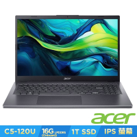 Acer 宏碁 Aspire A15-51M-53LN 15.6吋筆電(C5-120U/16GB/1TB/Win11)