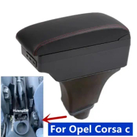 For Opel Corsa c Armrest Box For Opel Corsa c Car Armrest Central storage Box Retrofit with USB Car 