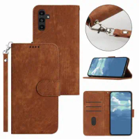 New Style Luxury Wallet Case For Samsung Galaxy A34 A54 A14 5G Magnetic Flip Matte Leather Phone Bag On For Samsung A 34 54 14 C