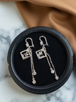 anting panjang dewasa silver 925 anting panjang wanita.ip-8898