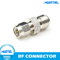 F Connector To SMA Adapter Convertor F Type Female Jack To SMA Male Plug Straight RF Coaxial 3G 4G 5G Vodafone HUAWEI Router