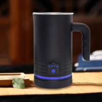 Electric Milk Frother Foam Maker and Warmer Automatic Large Capacity Portable Electric Milk Steamer 