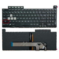 Spanish New Laptop Keyboard Backlight For ASUS TUF Gaming F15 FA506 FX506 FX506L FA506Q FX506L FX706 FX706H FA706