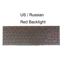 US Russian Keyboard For MSI Gaming MS-1582 MS-1581 MS-1584 MS-1583 MS-17L2 MS-17L1 MS-17L4 MS-17L3 MS-158K AE09U018 Red Backlit