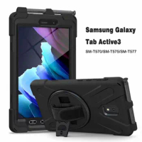 Case for Samsung Tab Active3 8" SM-T570 T575 8 inch Tablet Kid Safe Shockproof Cases for Galaxy Tab Active3 T577 T575 Funda