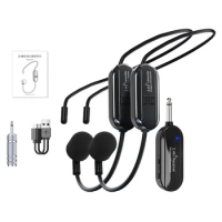 Fitness Wireless Headset Microphone 2.4G Wireless Microphone System for Fitness Instructors Spinning Teaching 51BE