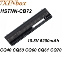 7XINbox HSTNN-CB72 HSTNN-IB72 5200mAh Laptop Battery For HP Compaq Presario CQ40 CQ45 CQ50 CQ60 CQ61 CQ70 CQ71 DV4 DV5 DV6 Serie