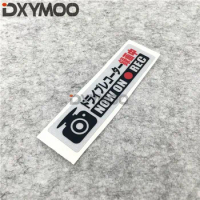 Warning Camera NOW ON REC Funny Car Window Sticker Decals Japanese Motorbike Stickers