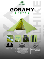 Tarptent WALLHIKE GORAMY series 2 person / Tenda ringan camping outdoor / tenda ultralight tarptent 