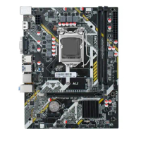 H310A4 Game Motherboard D4 64G LGA1151-Pin for Intel I3/I5/I7 and Arena, Pentium Series 6/7/8/9 2133/2400/2600MHz