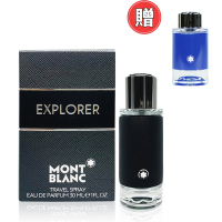 MONTBLANC 萬寶龍 Explorer 探尋旅者淡香精30ML贈藍海男性淡香精 4.5ML