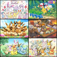 [Pokémon Puzzle] Puzzle 1,000 Pcs Puzzle 500 Pcs Puzzle 300 Pcs  Children's Puzzle Educational Toy 4