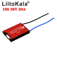 LiitoKala 10S 13S 16S 20S BMS 20A 36V 48V 60V 72V PCM PCB for 3.7V lithium ion battery pack 18650 NMC E-bicycle Scooter NTC