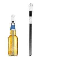 Wine Bottle Cooling Stick Hyper Chiller 3-in-1 Wine Chiller And Instant Beverage Chiller 304 Stainless Steel Wine Accessories