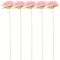 Flower Reed Diffuser Rattan Sticks Fragrance Essential Oil Aroma Bars Refill Rod Replacements