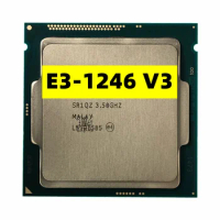 Xeon E3-1246 V3 E3 1246v3 E3 1246 V3 3.5 GHz Quad-Core Eight-Thread 84W CPU Processor LGA 1150 Free Shipping