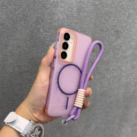 เคสแม่เหล็กบางเฉียบ, การกระจายความร้อน, สำหรับ Samsung Galaxy S25, S24 Plus, Ultra S25Plus, S25Plus,