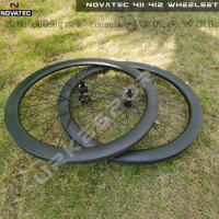 28mm Width 700c Disc Brake Gravel Carbon Wheelset Clincher Tubeless Tubular Novatec 411 412 UCI Approved Road Wheels
