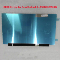 14 inch OLED Screen for Asus Zenbook 14 UM3402 UX3402 Laptop IPS Panel 90Hz Non-touch QHD 2880x1800 100% sRGB